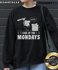 Good Case of the Mondays sweatshirt featuring a cozy design and cheerful text for a stylish casual look.