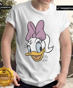 Good Daisy Duck Disney Big Face T-Shirt featuring a vibrant graphic of Daisy Duck's face, perfect for Disney fans.