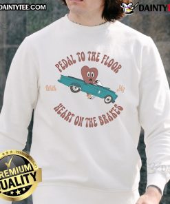 Good Dalton Mauldin Circular Pedal to the Floor sweatshirt featuring a unique design and vibrant colors, perfect for casual wear.