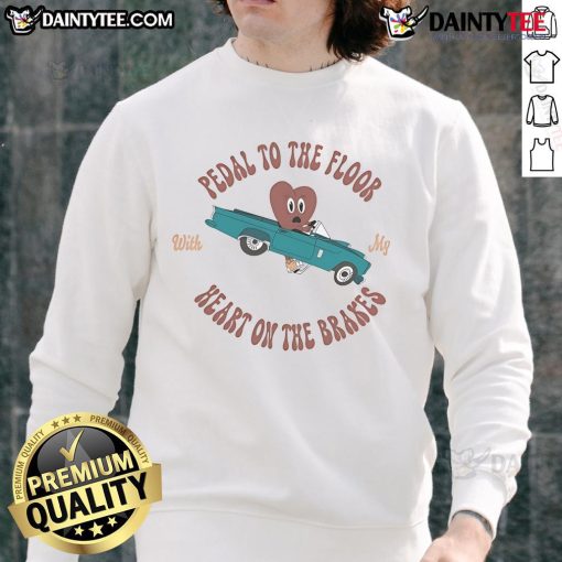 Good Dalton Mauldin Circular Pedal to the Floor sweatshirt featuring a unique design and vibrant colors, perfect for casual wear.