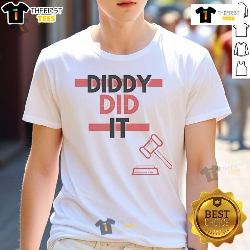 Good Diddy Did It T-Shirt featuring a stylish design, perfect for casual wear and expressing your unique style.
