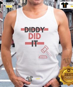 Stylish Good Diddy Did It Tank Top in vibrant colors, perfect for casual summer outfits and trendy streetwear.