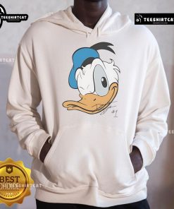 Alt Text: Good Donald Duck Disney big face hoodie featuring a vibrant design, perfect for fans of classic Disney apparel.