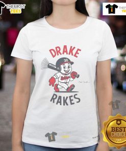 Good Drake Baldwin Drake Rakes Ladies Tee featuring a stylish design perfect for fans and casual wear.