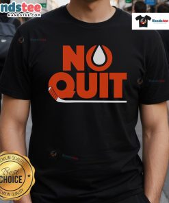 Good Edmonton Hockey No Quit T-Shirt featuring bold graphics and a sporty design for passionate fans.