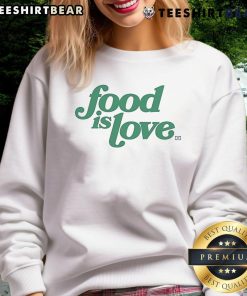 Good Festus Ezeli Food Is Love sweatshirt featuring a vibrant design perfect for food lovers and fans of Festus Ezeli.