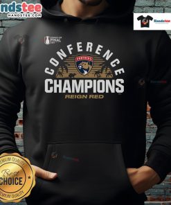 Good Florida Panthers 2025 Eastern Conference Champions hoodie showcasing team pride and local hometown spirit.