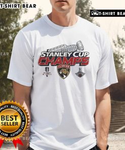 Good Florida Panthers 2025 NHL Champions T-Shirt featuring team logo and vibrant colors for fans celebrating the victory.