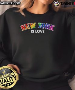 Good Francisco Lindor New York Is Love sweatshirt featuring vibrant design, perfect for Mets fans and casual wear.