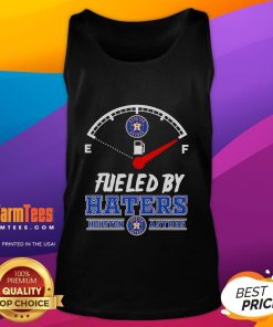 Good Fueled By Haters Houston Astros tank top featuring bold graphics and team colors, perfect for baseball fans.