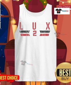 Vintage tank top featuring Good Gavin Lux design in Cincinnati font, perfect for casual summer wear.