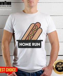 Good Home Run New York Mets hotdog T-Shirt featuring a vibrant design perfect for loyal Mets fans and baseball enthusiasts.