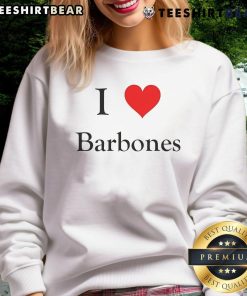 Good I Love Barbones Sweatshirt featuring a stylish design, perfect for casual wear and cozy comfort.