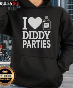Good I Love Diddy Parties Baby Oil Hoodie featuring a stylish design for fans of fun and vibrant party wear.