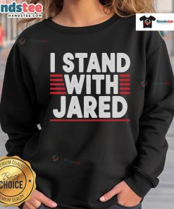 Good I Stand With Jared Palmgren sweatshirt in stylish design, showcasing support for Jared Palmgren's message.
