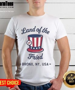 Good Keith Mcpherson Land Of The Fried T-Shirt featuring vibrant graphics and bold colors for fans and collectors.