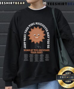 Good La Luz 2025 Universe Tour sweatshirt featuring vibrant graphics and a cozy design for fans of the tour.