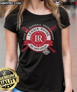 Alt Text: Good Lenoir-Rhyne NCAA DII Baseball Championship 2025 Ladies Tee in Cary, North Carolina, showcasing team spirit.