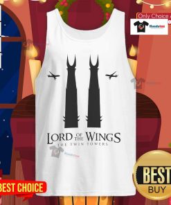 Good Lord Of The Wings Twin Tower tank top featuring a vibrant design inspired by fantasy themes and urban culture.