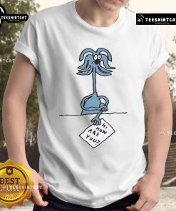 Alt Text: Good Lousy Livin & Stefan Marx Hi How Are You T-Shirt featuring unique graphic design and vibrant colors.