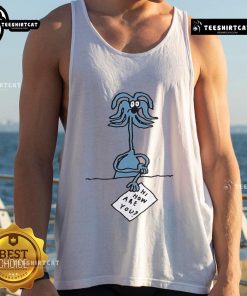 Stefan Marx 'Hi How Are You' tank top featuring colorful graphic design from Good Lousy Livin collection.
