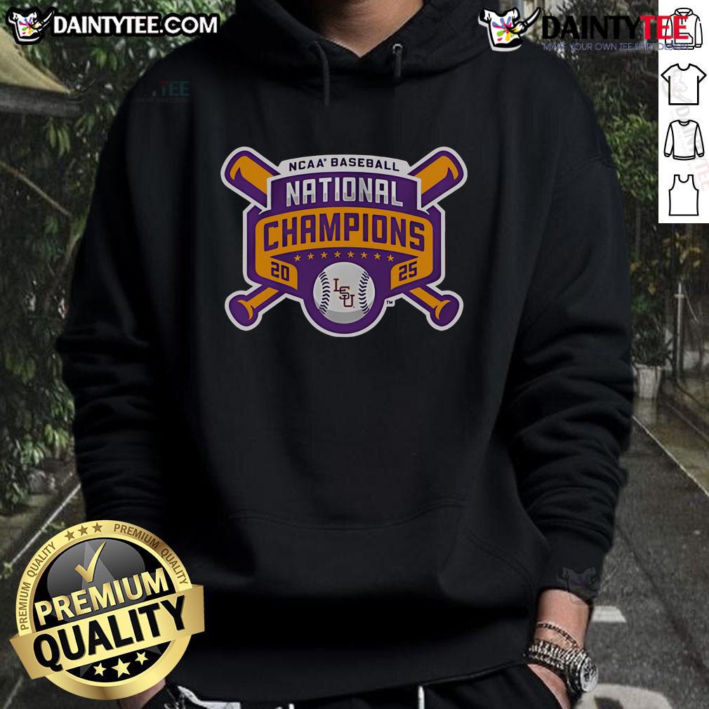 Good Lsu Baseball 2025 National Champions Logo Hoodie Good LSU Baseball 2025 National Champions Logo Hoodie featuring vibrant team colors and emblem for fans.
