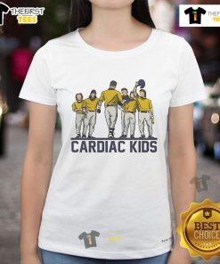 LSU Tigers Baseball Cardiac Kids Ladies Tee featuring vibrant team colors and logo for passionate fans.