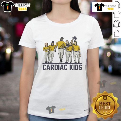 LSU Tigers Baseball Cardiac Kids Ladies Tee featuring vibrant team colors and logo for passionate fans.