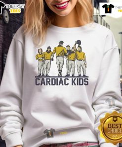 Good LSU Tigers Baseball Cardiac Kids sweatshirt featuring vibrant team colors and logo, perfect for fans and supporters.