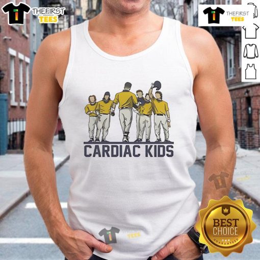 LSU Tigers Baseball Cardiac Kids tank top featuring vibrant colors and team logo for passionate fans and athletes.
