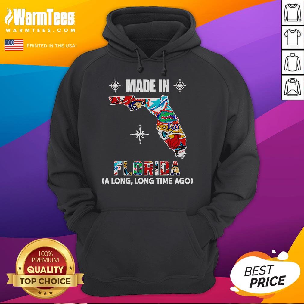 Good Made In Florida A Long Long Time Ago Hoodie Good Made In Florida A Long Long Time Ago hoodie in vibrant colors, perfect for casual wear and showcasing Florida pride.