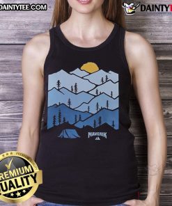 Good Maverik Twilight Peaks Tank Top in vibrant colors, perfect for outdoor adventures and casual summer wear.