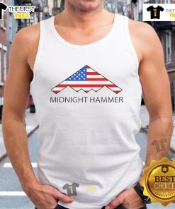 Good Midnight Hammer B-2 Stealth Jet tank top featuring a stylish design for aviation enthusiasts and fashion lovers.