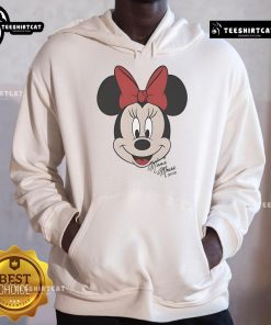 Good Minnie Mouse Disney big face hoodie featuring vibrant colors and a playful design, perfect for Disney fans.