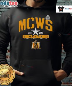 Good Murray State Racers College World Series 2025 MCWS hoodie featuring team colors and logo, perfect for fans.