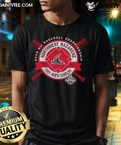 Alt Text: Good Northwest Nazarene NCAA DII Baseball Championship T-Shirt, Cary North Carolina 2025 design for fans and players.