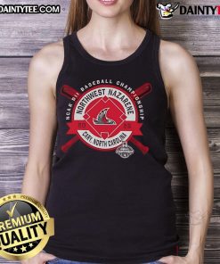 Good Northwest Nazarene NCAA DII Baseball Championship tank top in Cary, North Carolina, 2025 design for fans.