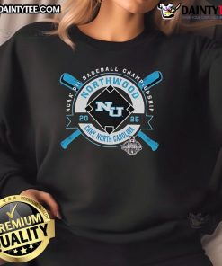 Good Northwood University NCAA DII Baseball Championship 2025 sweatshirt in Cary, North Carolina, showcasing team pride.