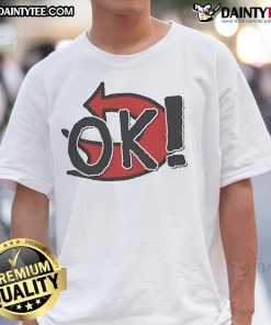Good Ok Back To The Video T-Shirt featuring a stylish graphic design perfect for casual wear and video enthusiasts.