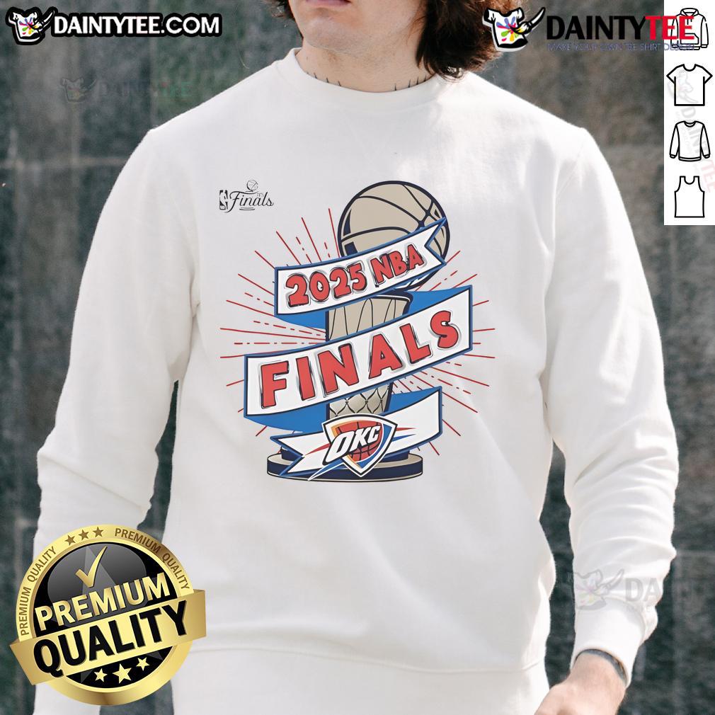 Good Oklahoma City Thunder Stadium 2025 Nba Finals Clutch Sweatshirt Good Oklahoma City Thunder Stadium 2025 NBA Finals Clutch Sweatshirt showcasing team spirit and championship pride.