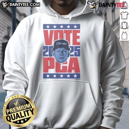 Good Pete Crow 2025 Vote Hoodie featuring a stylish design to support the 2025 election campaign.