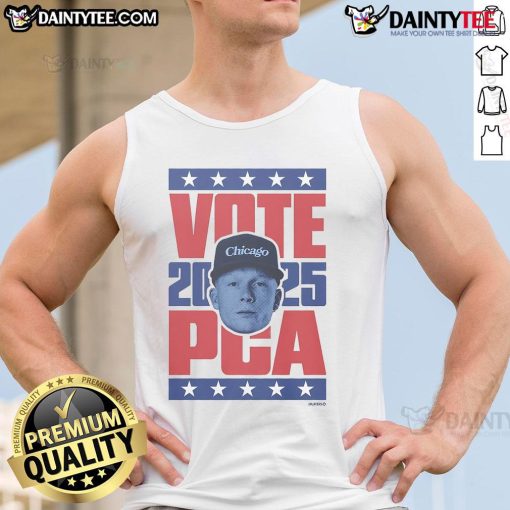 Good Pete Crow 2025 Vote tank top featuring a bold design promoting the 2025 election campaign.