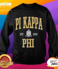 Good Pi Kappa Phi Be Bold Est 1904 Sweatshirt featuring classic design and vibrant colors for fraternity pride.
