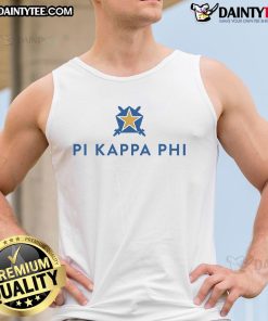 Good Pi Kappa Phi Star Tank Top featuring a stylish design, perfect for fraternity events and casual wear.