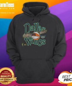 Alt Text: Good Playa Society Dallas Wings sketch hoodie featuring vibrant design and stylish fit, perfect for basketball fans.