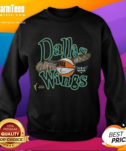 Alt Text: Good Playa Society Dallas Wings Sketch Sweatshirt featuring a stylish design for fans of women's basketball.