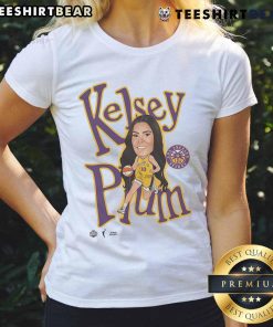 Good Playa Society Kelsey Plum sketch on ladies tee, featuring a stylish design perfect for fans and fashion lovers.