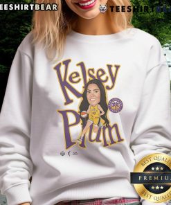 Good Playa Society Kelsey Plum sketch sweatshirt featuring a vibrant design and cozy fit, perfect for casual wear.