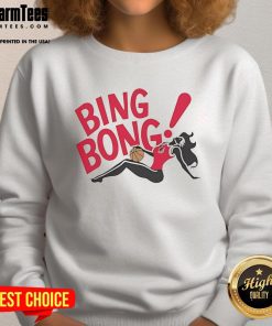 Alt Text: Good Portland Trail Blazers Bing Bong Girl Sweatshirt featuring vibrant design and cozy fit for fans.