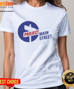 Good Project Main Street Ladies Tee featuring a stylish design and comfortable fit for everyday wear.